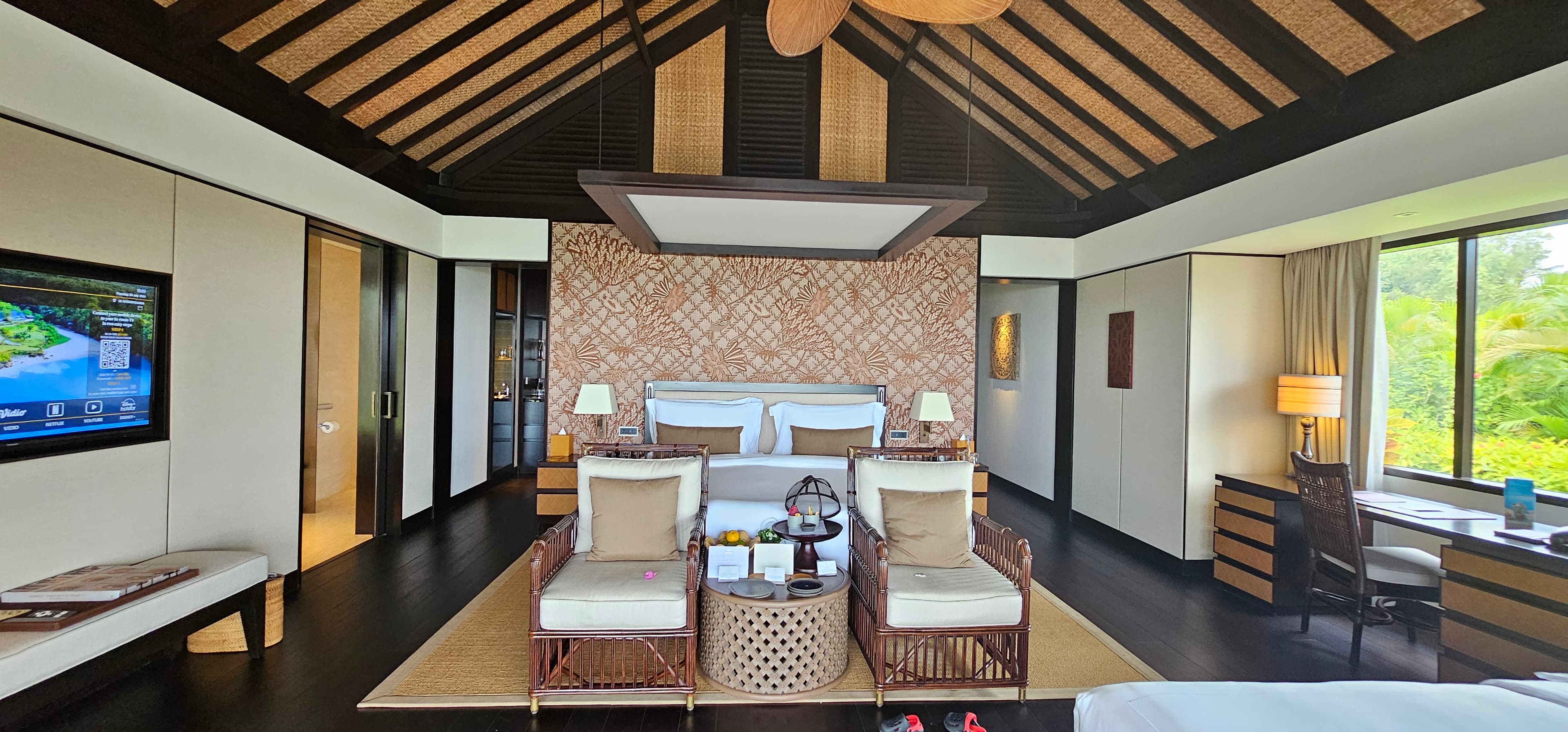 A quiet room with generous light